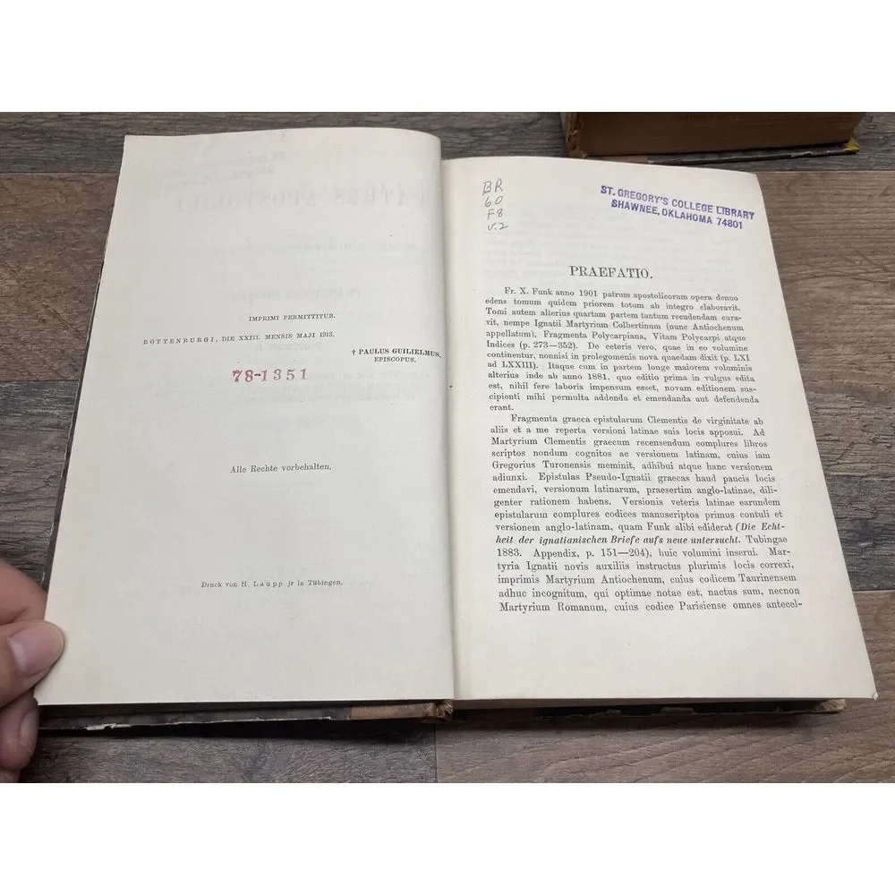 Patres Apostolici 1901, Vol. 1 &‎ 2